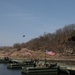 2nd Infantry Division Sustainment Brigade Builds Pontoon Bridge