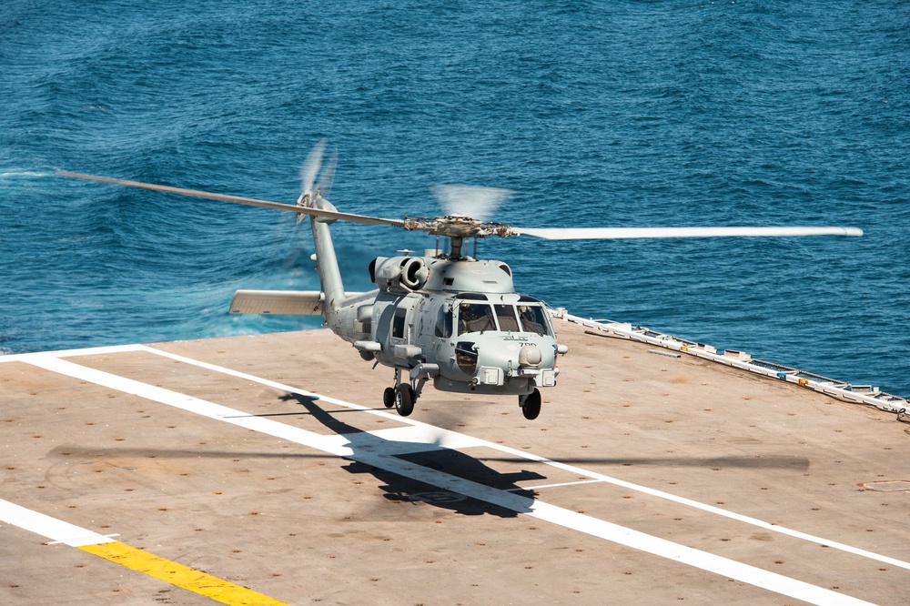 USS Carl Vinson (CVN70) Conducts Flight Operations