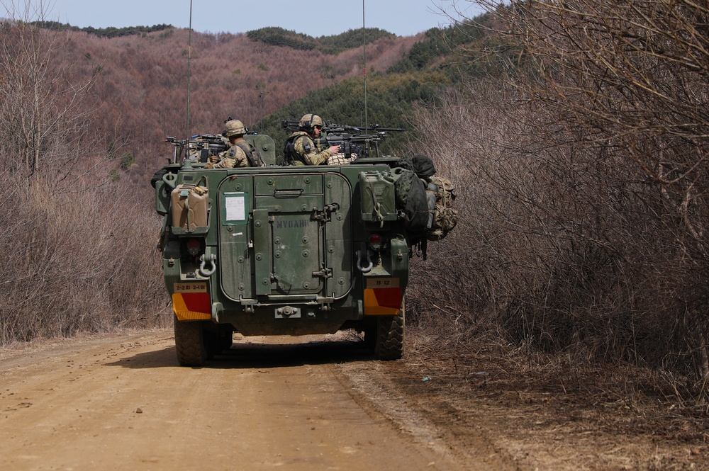 2-1 Infantry Conducts Battle Drills at Korean Combat Training Center During Exercise Warrior Shield