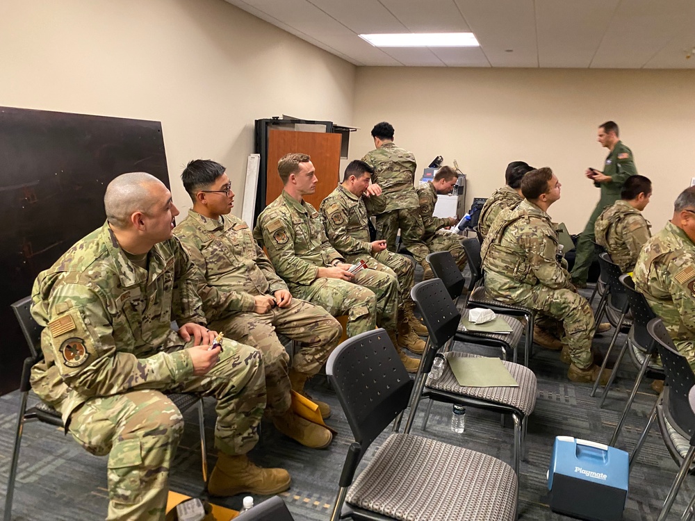 Airmen prepare for exercise deployment