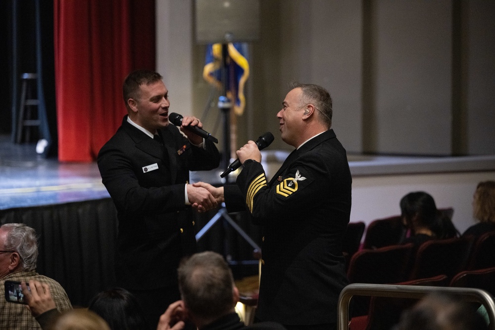 U.S. Navy Band Sea Chanters perform in Sacramento