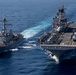 USS Makin Island and USS Chung Hoon Photo Exercise and RAS.