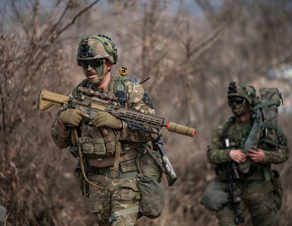 4-23 Infantry Conduct STX During Exercise Warrior Shield