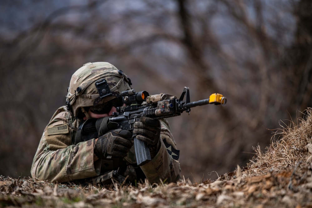 4-23 Infantry Conduct STX During Exercise Warrior Shield