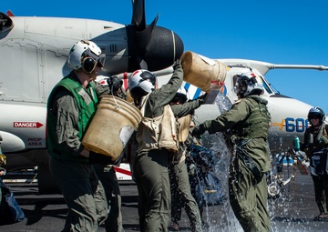 VAW-121 Changes Command in the Mediterranean