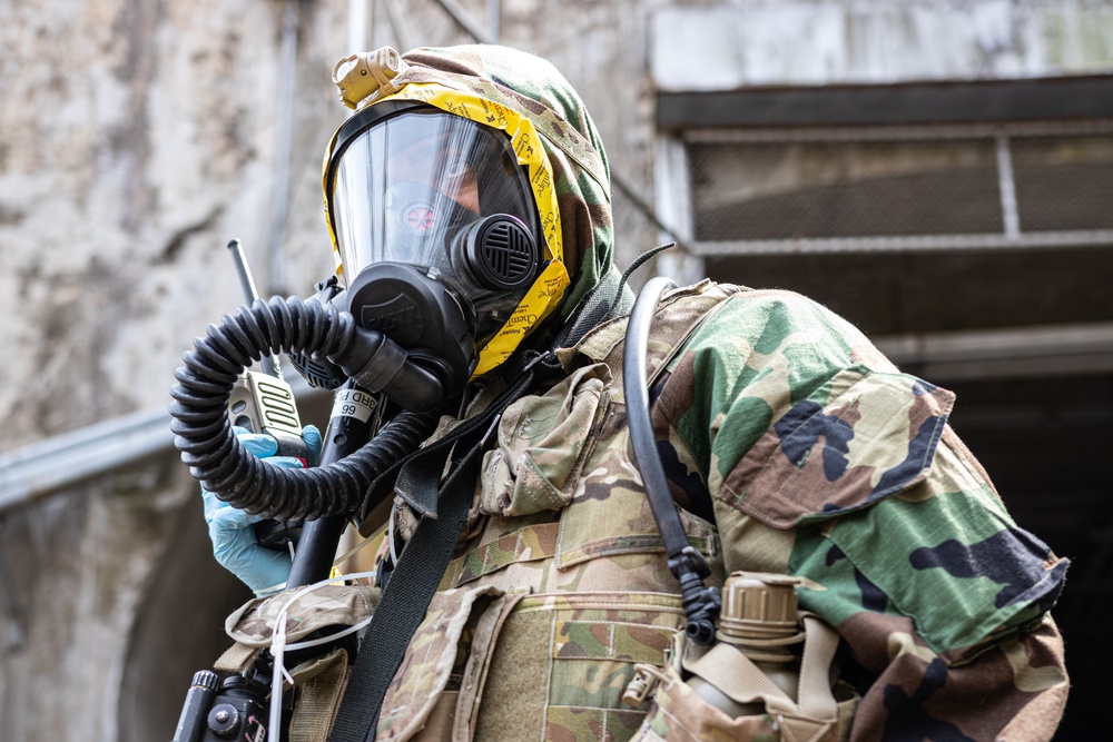 Warrior Shield UGF CBRN Site Assessment Training