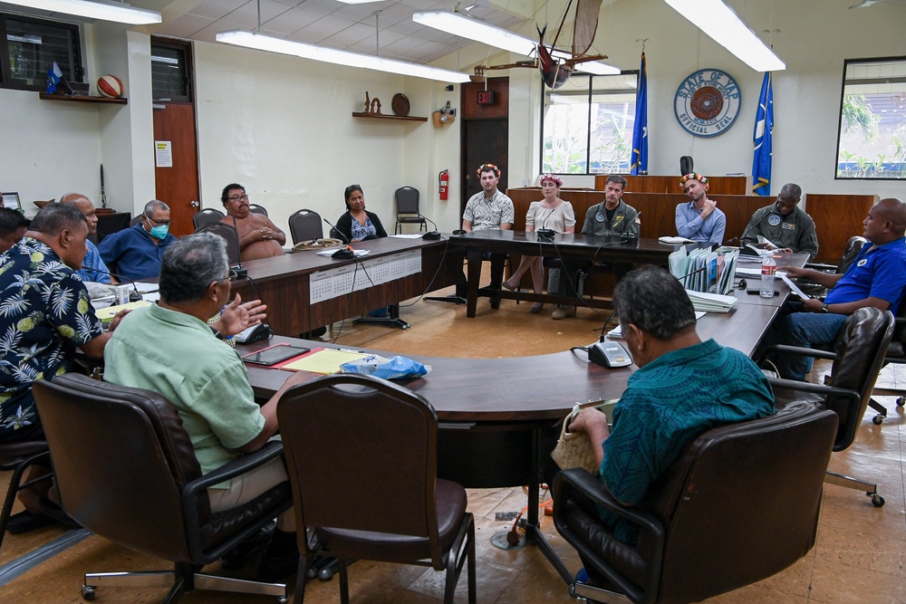 CDRUSINDOPACOM Travels to Yap, Pohnpei in the Federated States of Micronesia