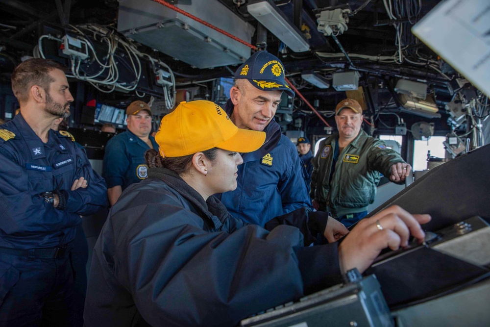 USS Leyte Gulf (CG 55) Daily Operations