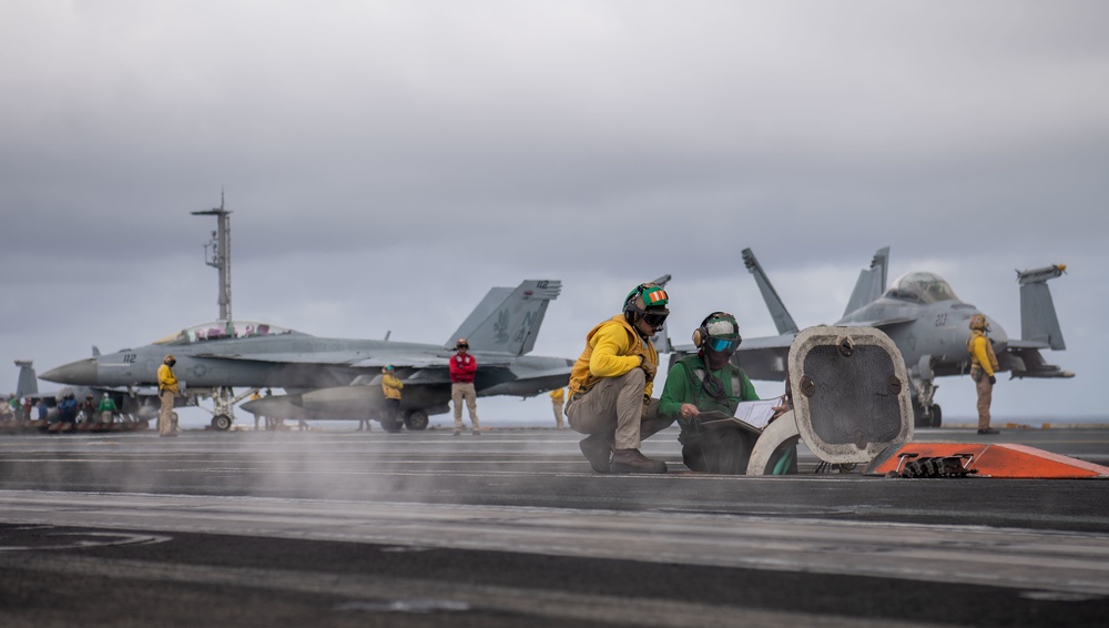 Nimitz Conducts Flight Operations