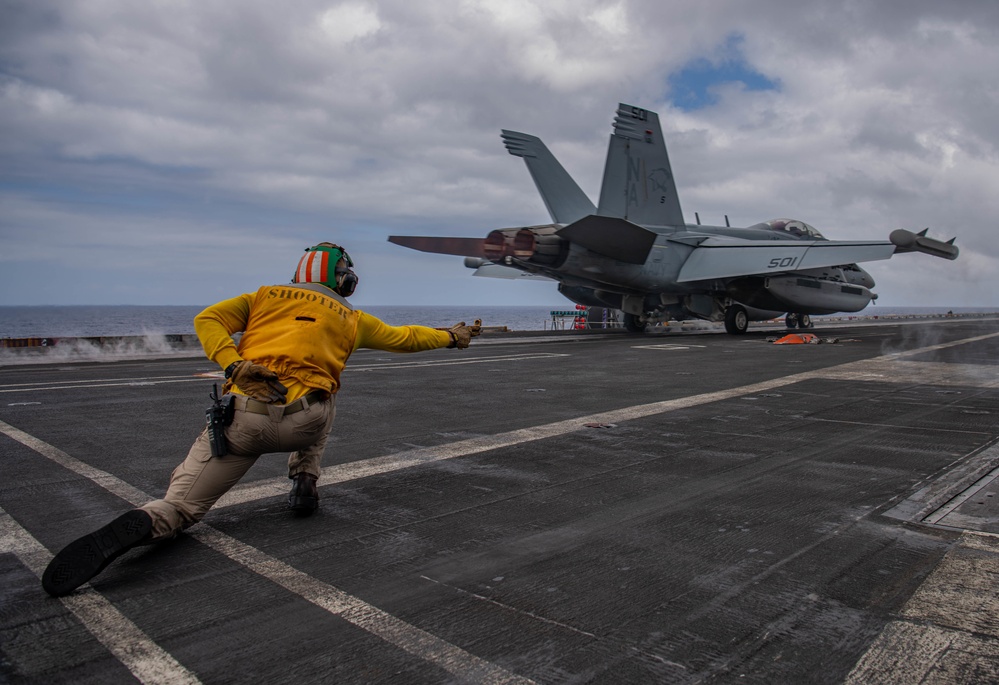 Nimitz Conducts Flight Operations