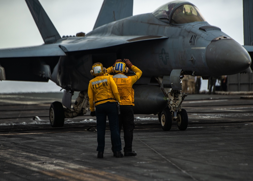 Nimitz Conducts Flight Ops