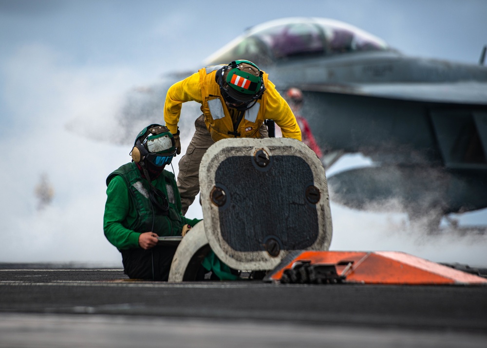 Nimitz Conducts Flight Ops