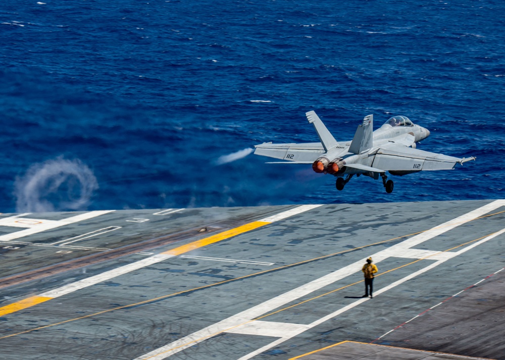 Aircraft Launches From Flight Deck