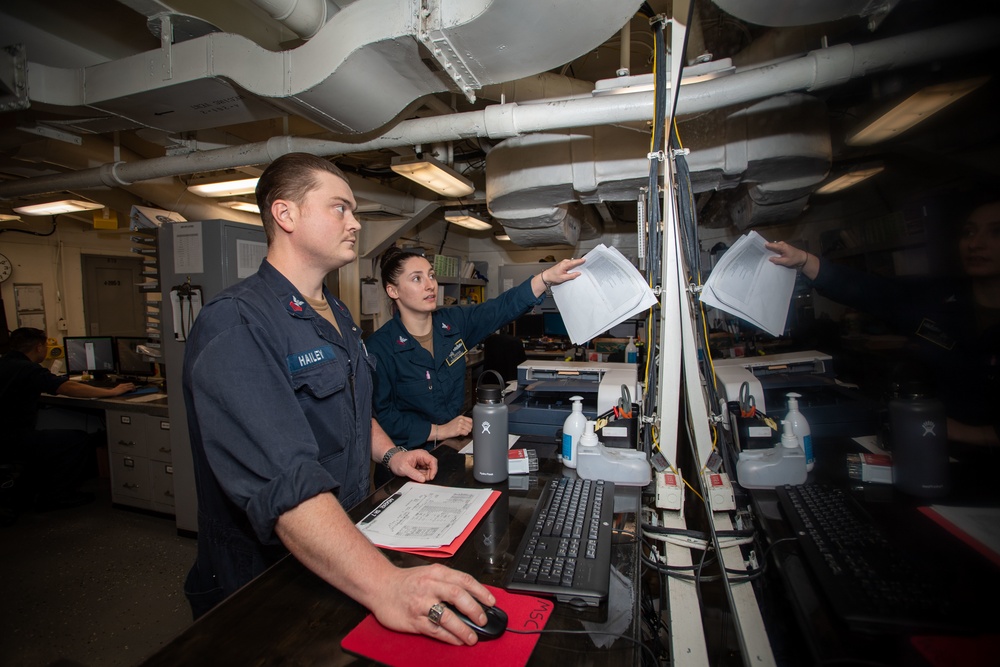 Nimitz Below Decks