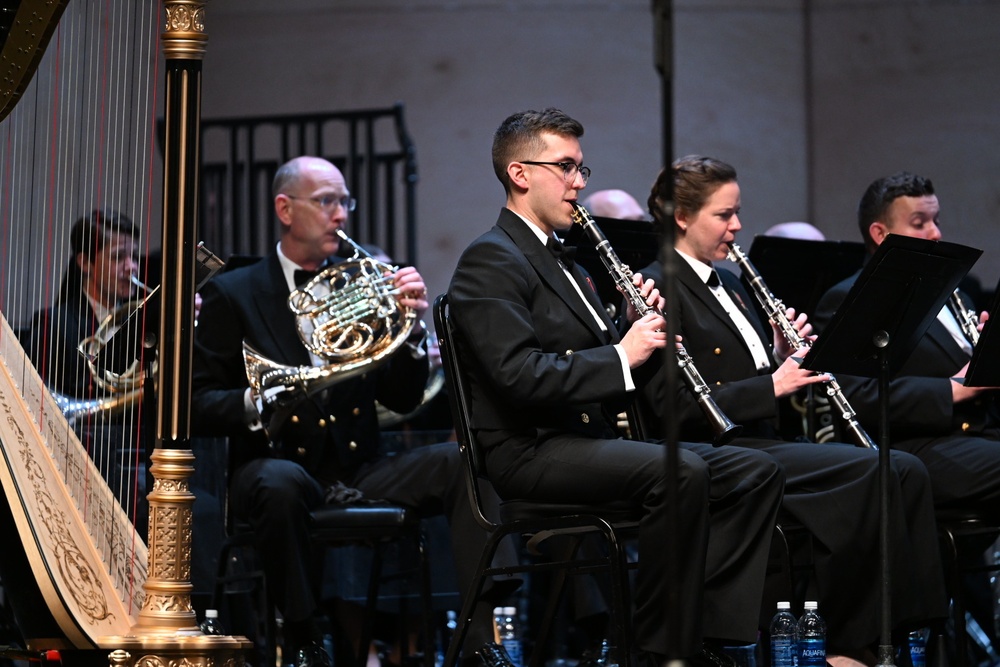 U.S. Navy Band performs in Stockton