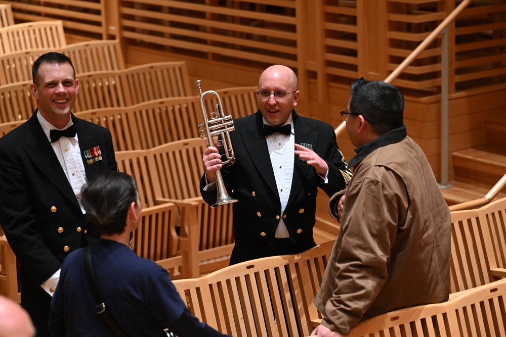 U.S. Navy Band visits Sonoma State