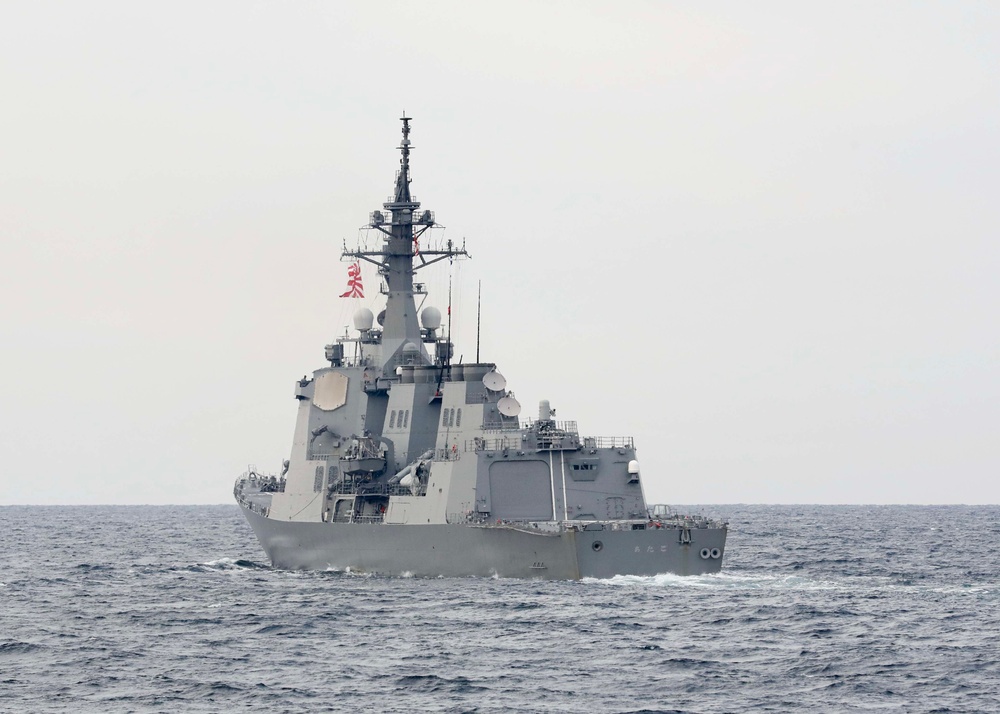 USS Milius (DDG 69) Conducts Bilateral Ballistic Missile Defense Exercise with Japan Maritime Self-Defense Force