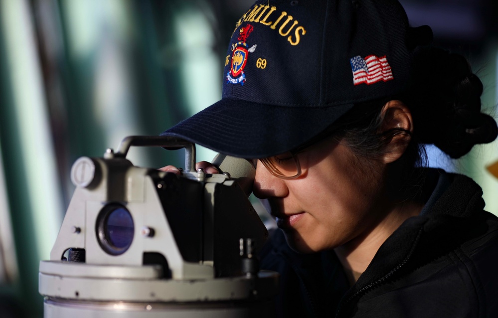 USS Milius (DDG 69) Conducts Bilateral Ballistic Missile Defense Exercise with Japan Maritime Self-Defense Force