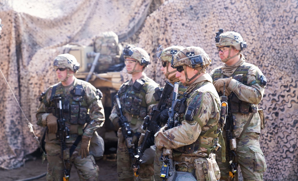 2nd Infantry Division Soldiers standby for training