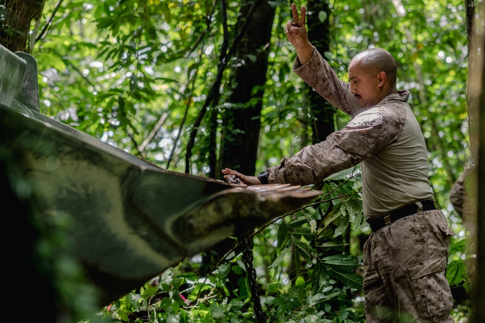 MCED Palau 23.1 - Marines and local officials find and remove WWII artifacts from the ground