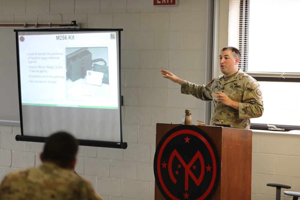 Task Force Orion Learns CBRN Detection and Protection Measures