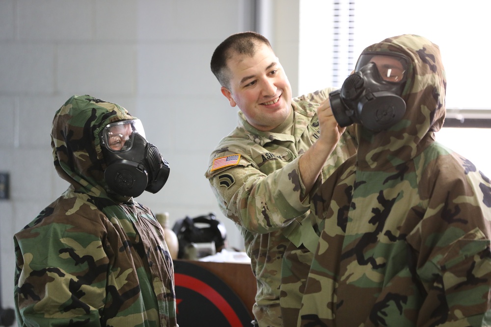 Task Force Orion Learns CBRN Detection and Protection Measures