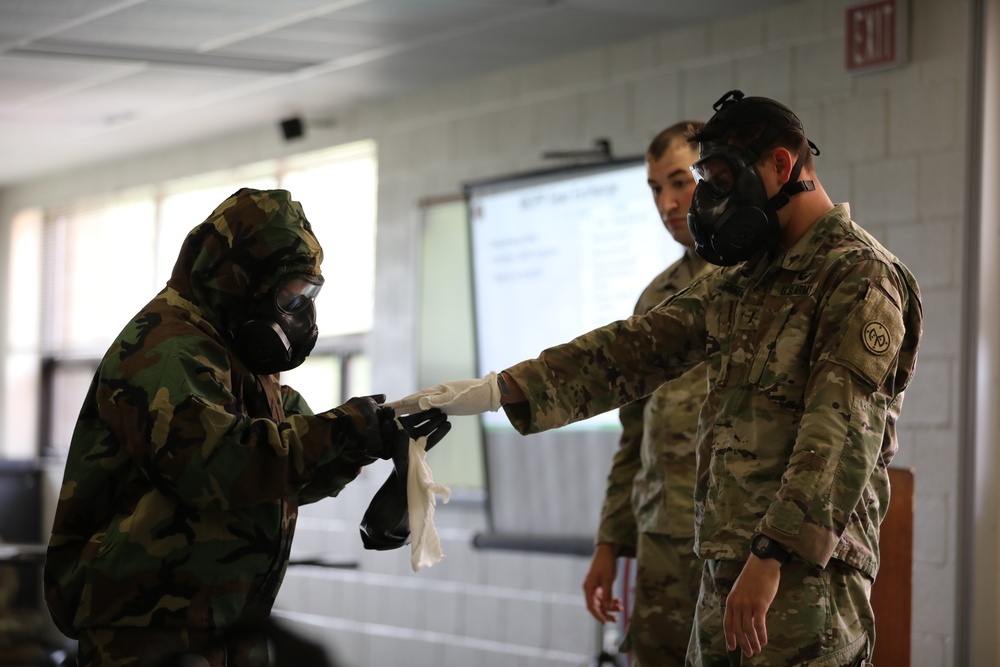 Task Force Orion Learns CBRN Detection and Protection Measures