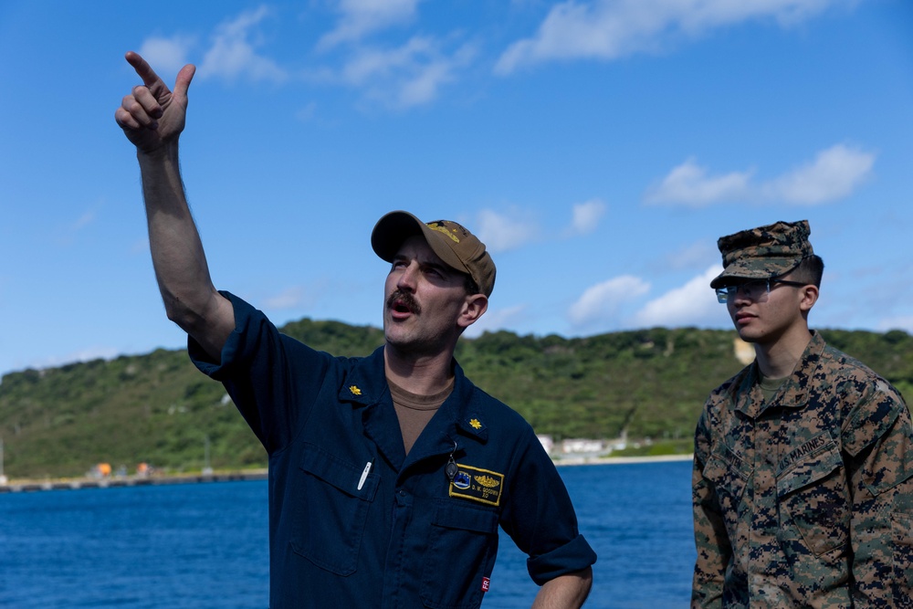 Tour of USS Hampton