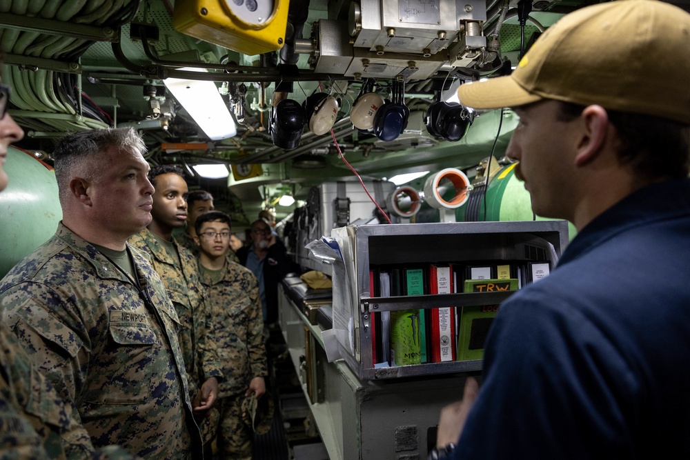 Tour of USS Hampton