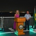 USCGC Stone hosts reception for Brazil officials and armed forces personnel