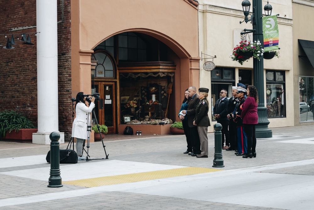Recruiting Station San Francisco: Salinas Veterans Day Parade Commercial