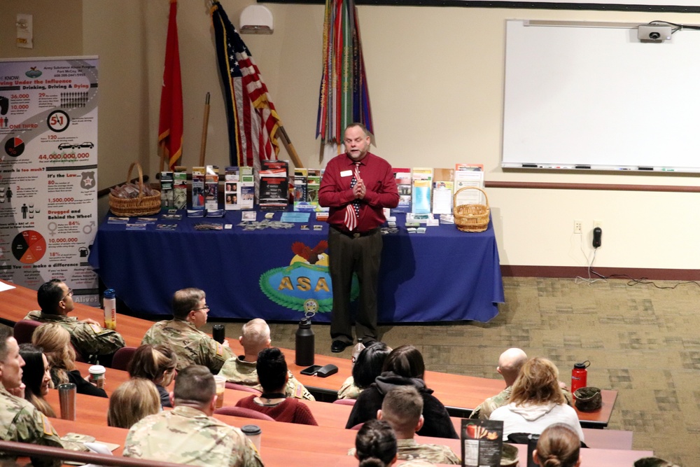 Fort McCoy suicide prevention program manager trains garrison workforce members