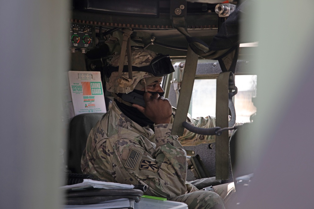 35th ADA Patriot March and Emplacement