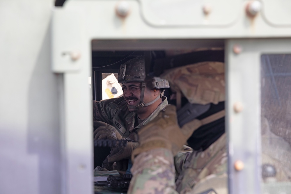 35th ADA Patriot March and Emplacement