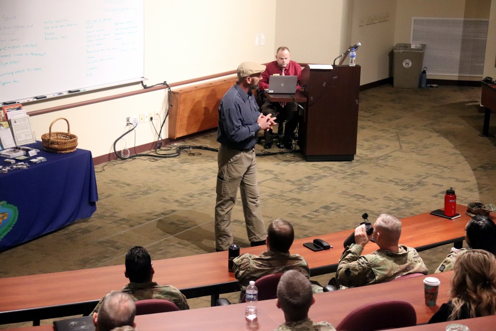 Retired CSM, Operation Iraqi Freedom vet, shares story of personal survival