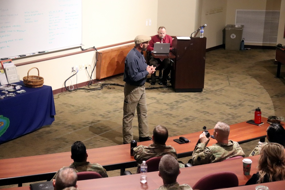 Retired CSM, Operation Iraqi Freedom vet, shares story of personal survival