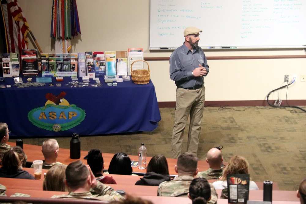 Retired CSM, Operation Iraqi Freedom vet, shares story of personal survival