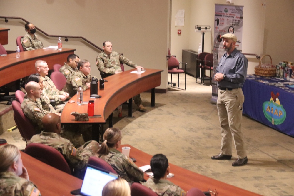 Retired CSM, Operation Iraqi Freedom vet, shares story of personal survival