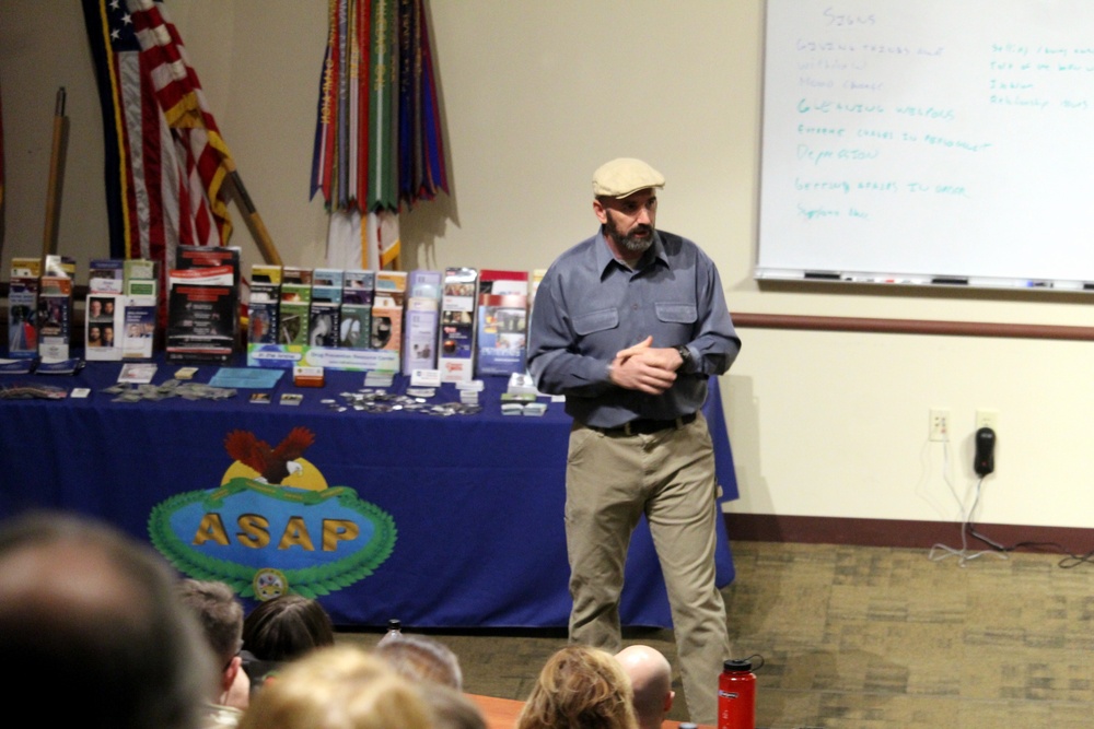 Retired CSM, Operation Iraqi Freedom vet, shares story of personal survival