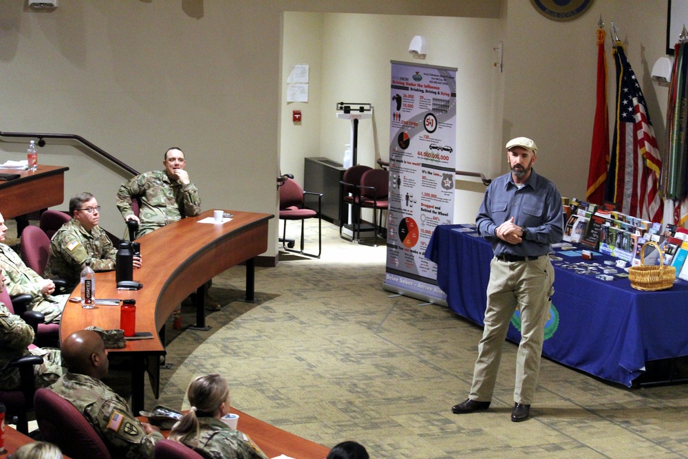 Retired CSM, Operation Iraqi Freedom vet, shares story of personal survival