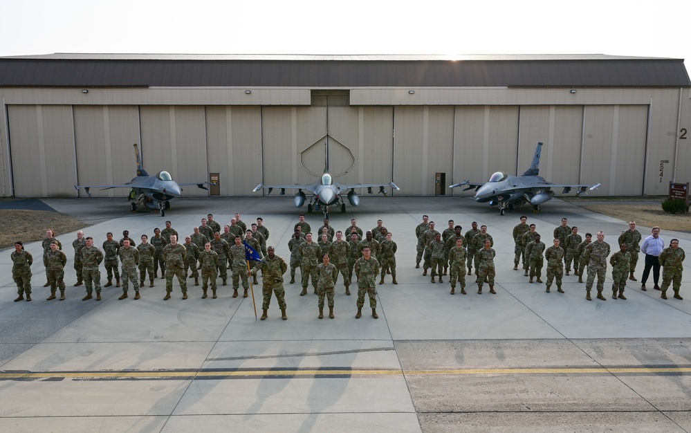 8th Fighter Wing Class of 2023 group photos