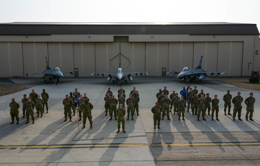 8th Fighter Wing Class of 2023 group photos