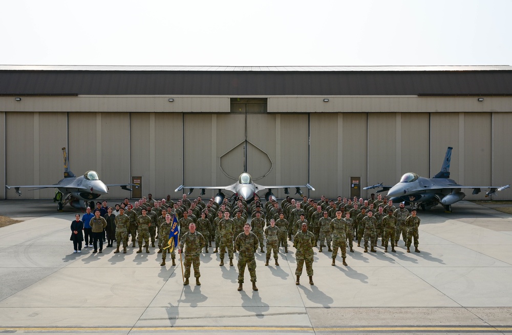 8th Fighter Wing Class of 2023 group photos