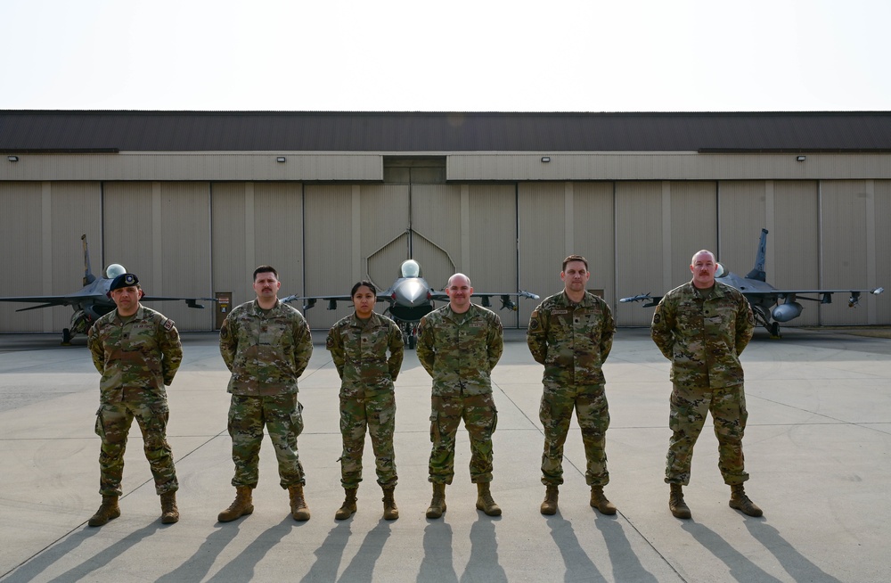 8th Fighter Wing Class of 2023 group photos