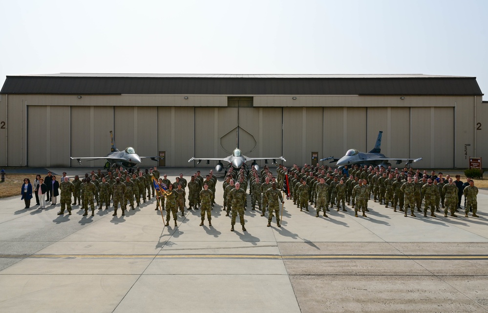 8th Fighter Wing Class of 2023 group photos