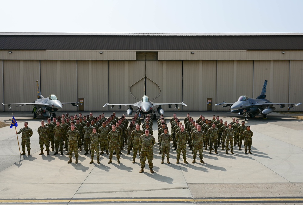 8th Fighter Wing Class of 2023 group photos