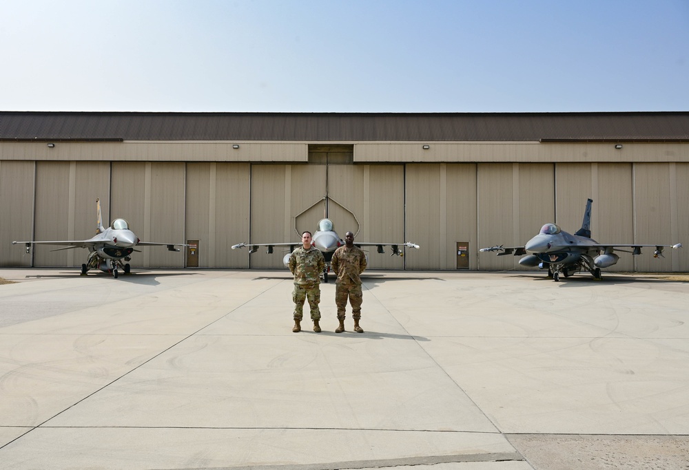 8th Fighter Wing Class of 2023 group photos