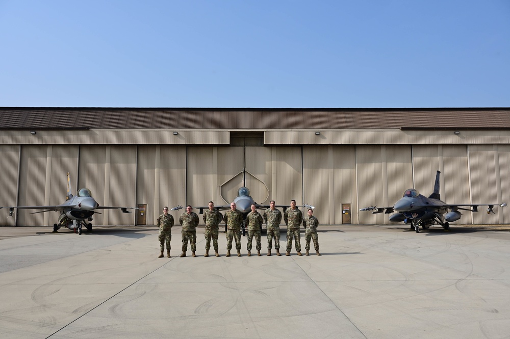 8th Fighter Wing Class of 2023 group photos