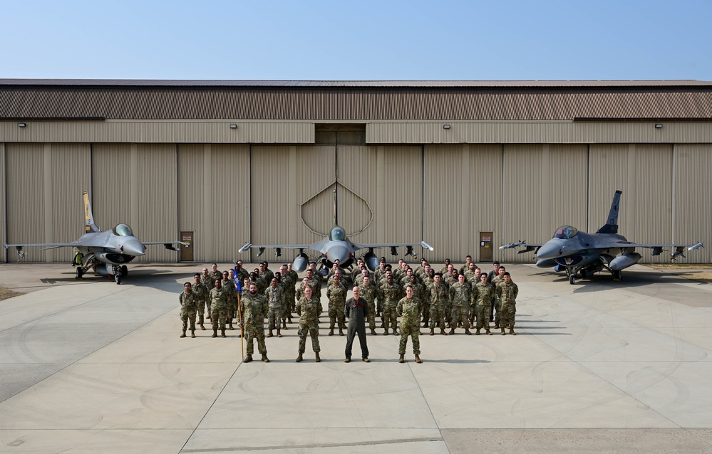 8th Fighter Wing Class of 2023 group photos