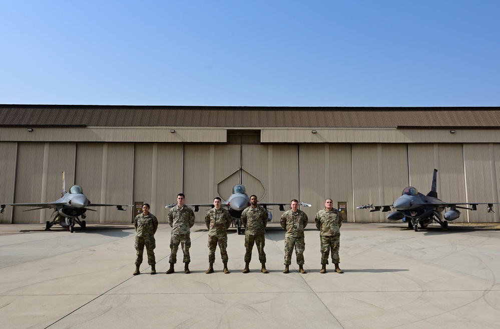8th Fighter Wing Class of 2023 group photos